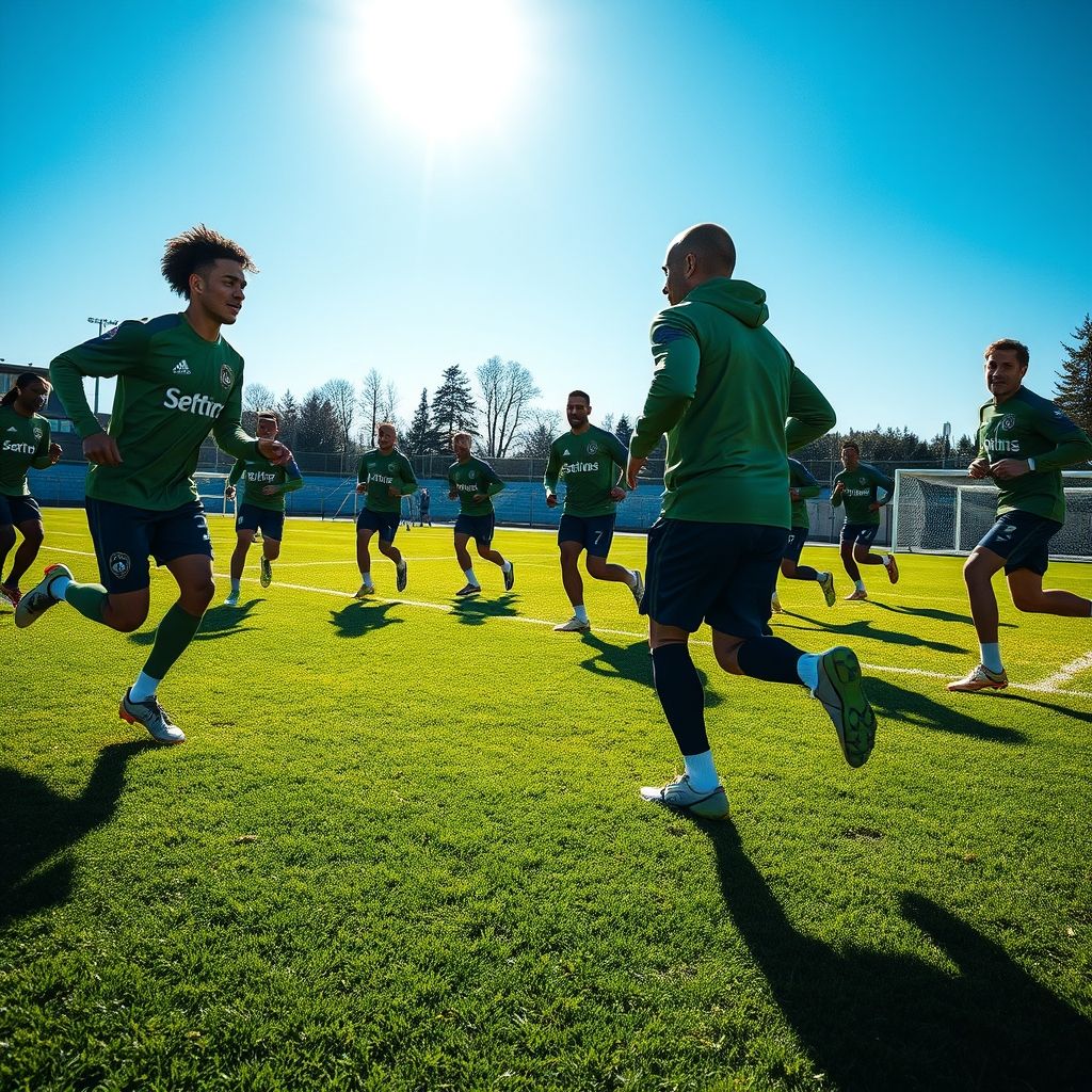 星空体育网址入口-西雅图海湾者技战术演练密集，冲刺冠军全力以赴